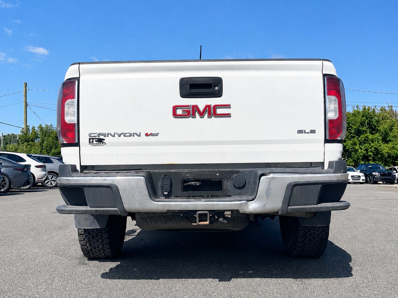 2018 GMC Canyon SLE White Granby - photo #5