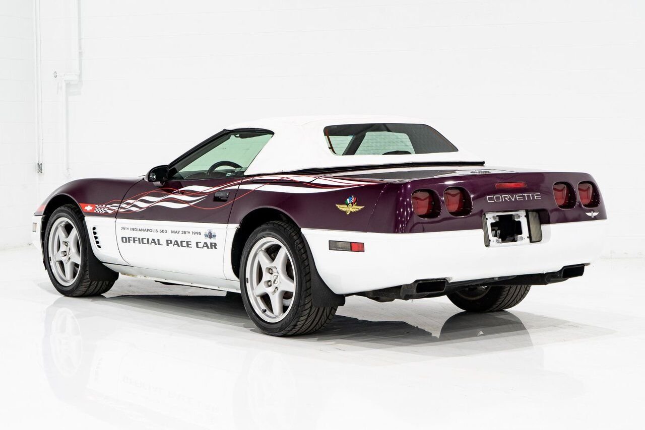 1995 Chevrolet Corvette Convertible Pace Car Pink Montreal - photo #26