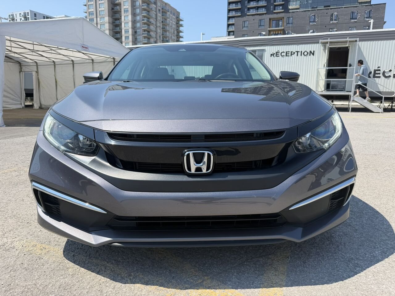 2019 Honda Civic Berline EX AUTOMAITQUE Black Laval - photo #4