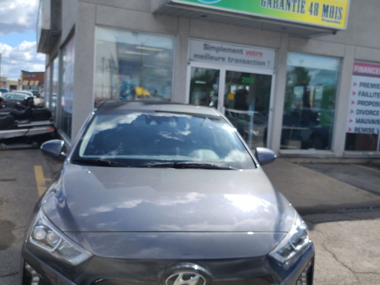 Hyundai Ioniq électrique 2019 Gris Longueuil, - photo #0