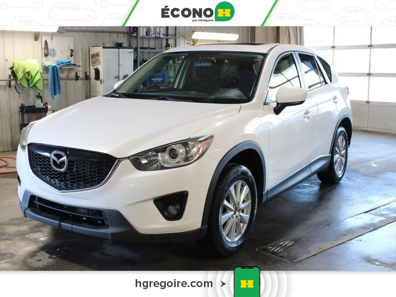 Mazda CX-5 R3667A | GS AWD TOIT CAMERA BLUETOOTH SIEGES CHAUFFANTS 2014 Blanc Laval - photo #2