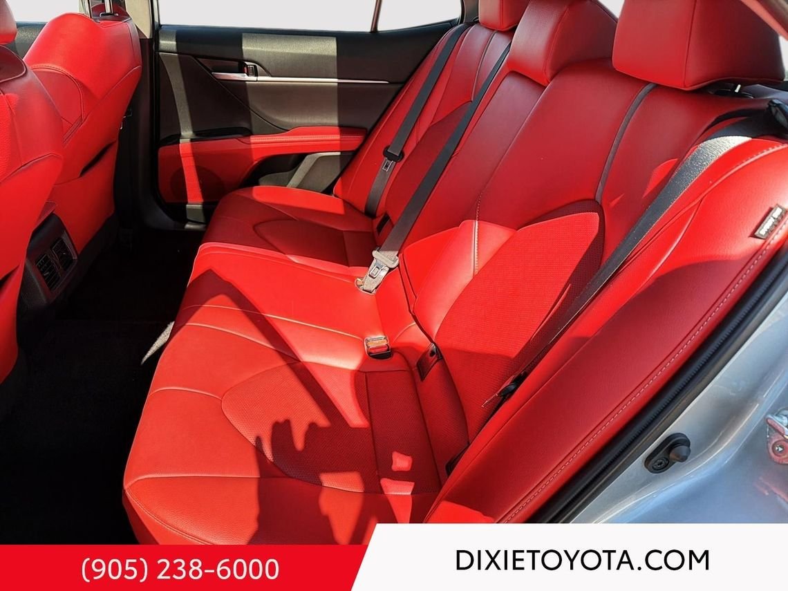 2023 Toyota Camry Power Sunroof, Leather Interior, Heated Seats, Alloy Wheels, Heated Steering Wheel, Bluetooth Celestial Silver Metallic With Black Roof Mississauga - photo #30