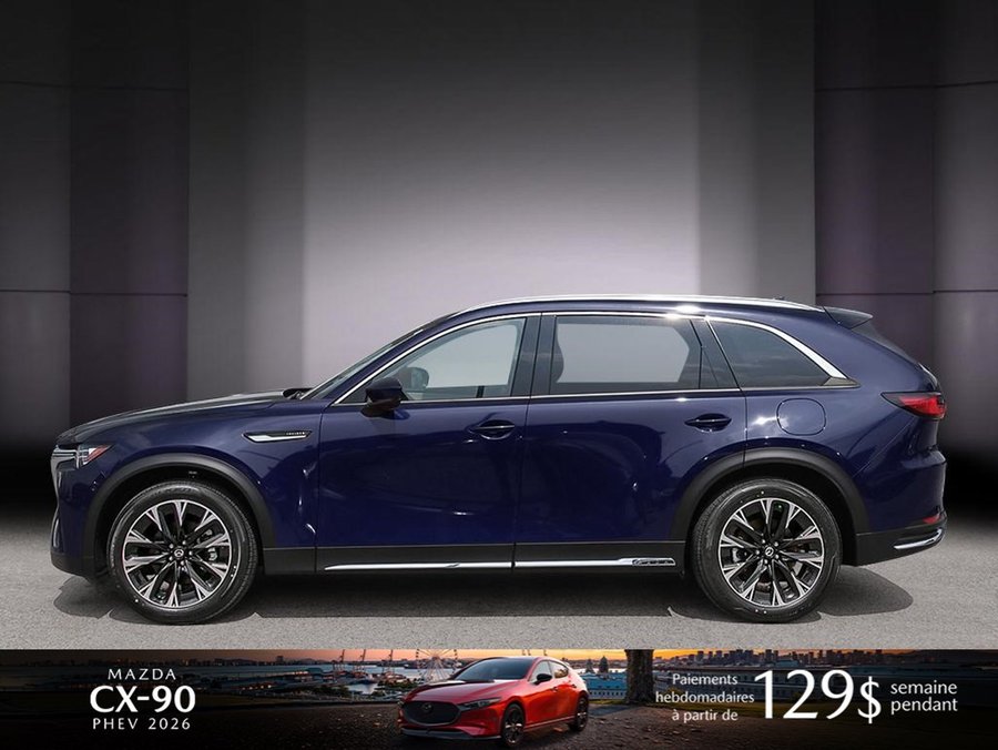 2026 Mazda CX-90 PHEV 2026 Deep Crystal Blue Mica