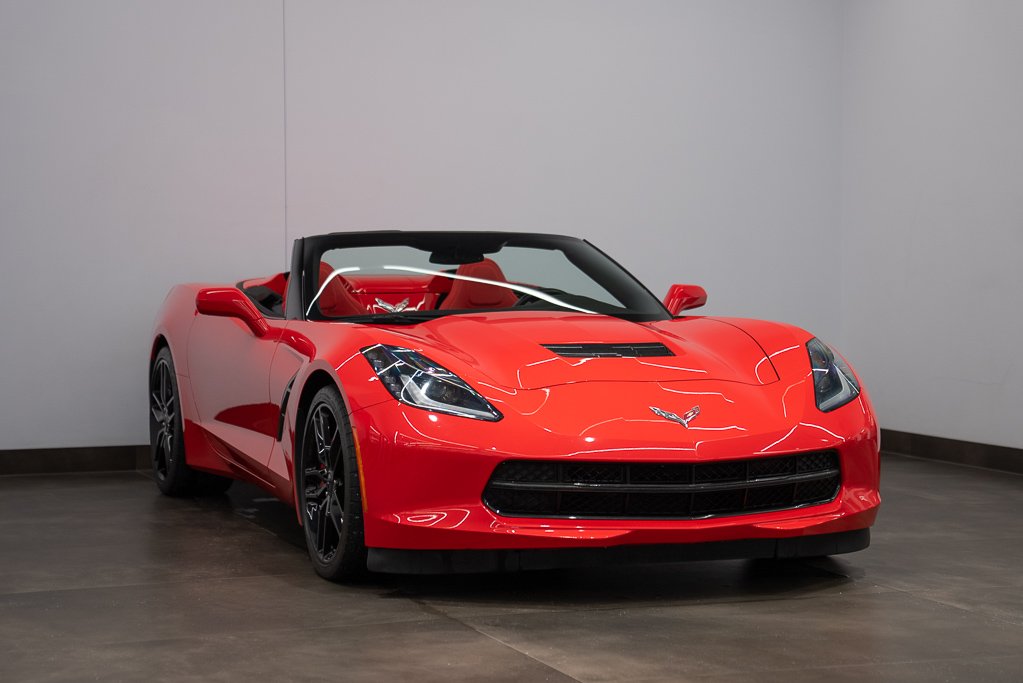 2018 Chevrolet Corvette 2dr Stingray Conv w/1LT Red Kirkland - photo #4