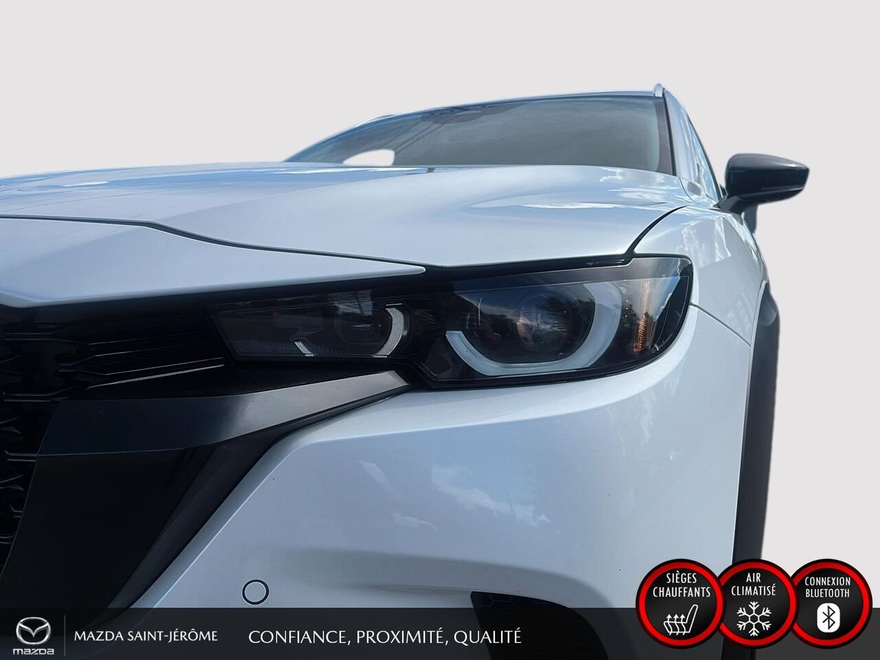 Mazda CX-50 GT | TOIT PANORAMIQUE | CUIR BRUN | AWD | 2025 Blanc Saint-Jérôme - photo #1