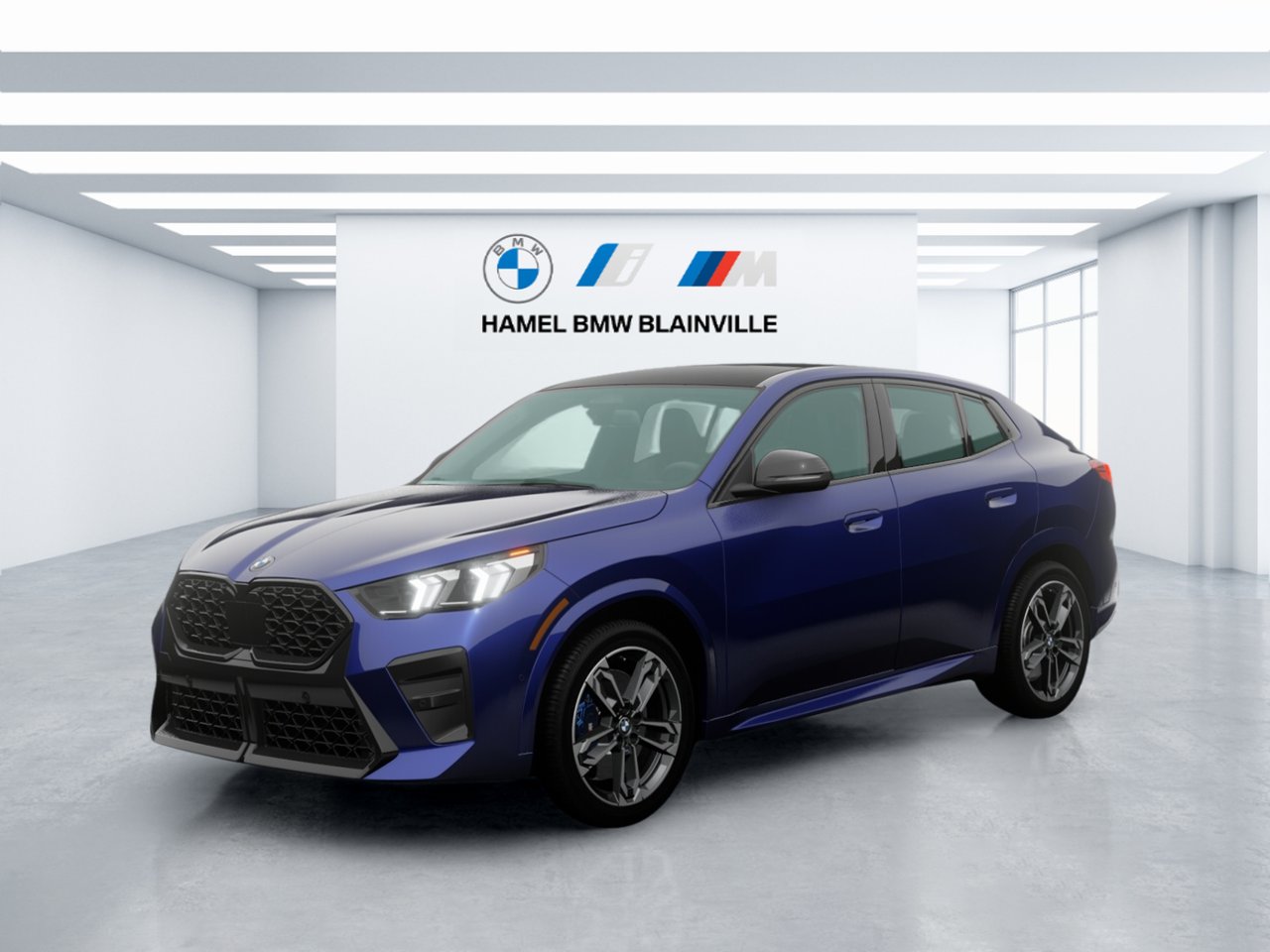 2026 BMW X2 Frozen Portimao Blue Metallic Blainville - photo #0