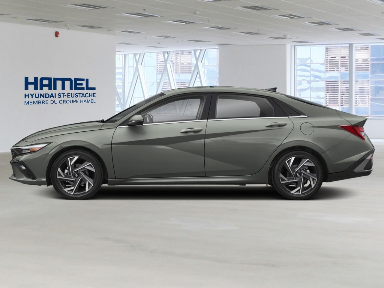 2026 Hyundai Elantra Hybrid Amazon Grey Saint-Eustache - photo #1