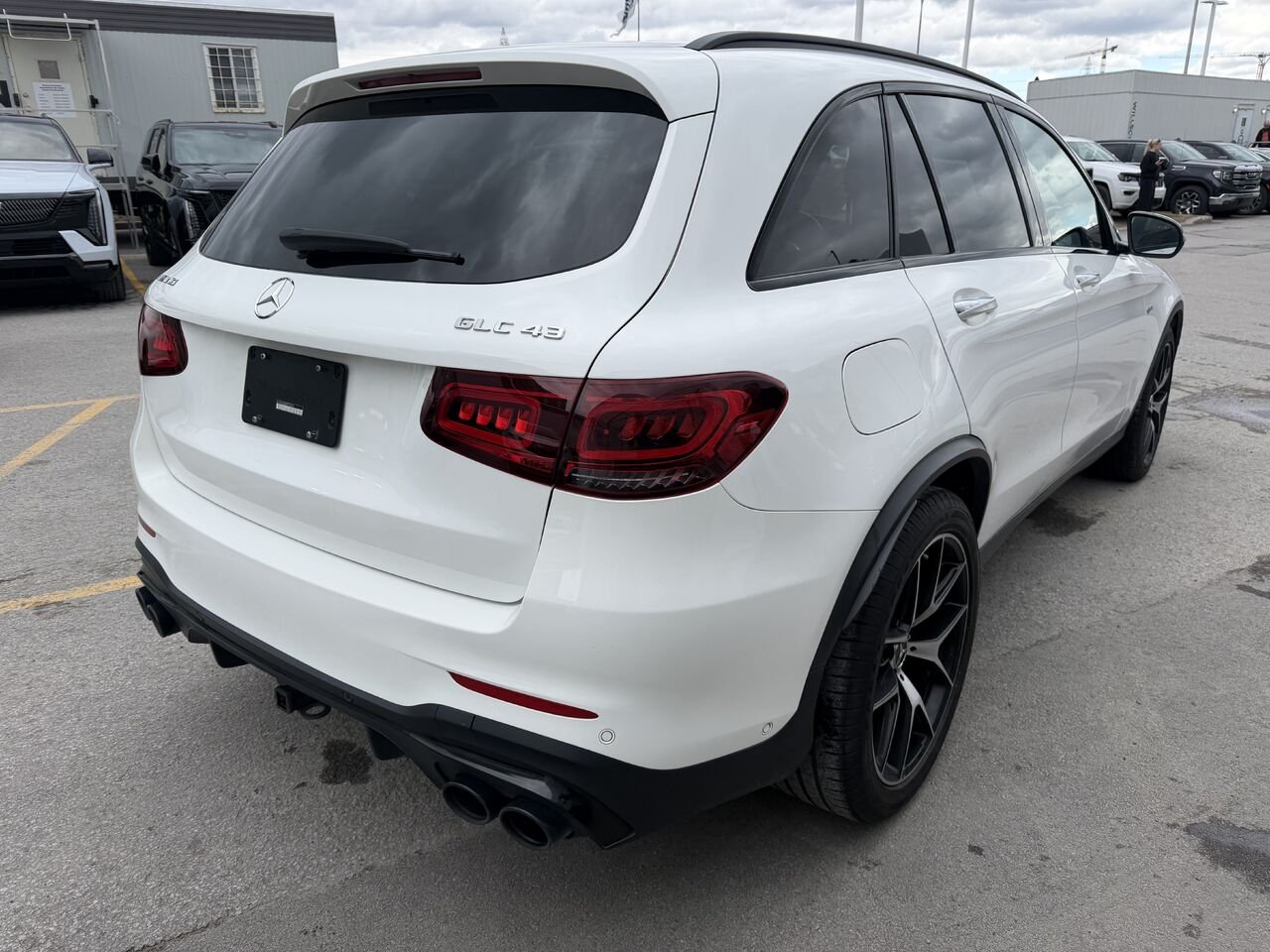 Mercedes-Benz GLC GLC 43 AMG 4MATIC 2020 Blanc Laval - photo #10