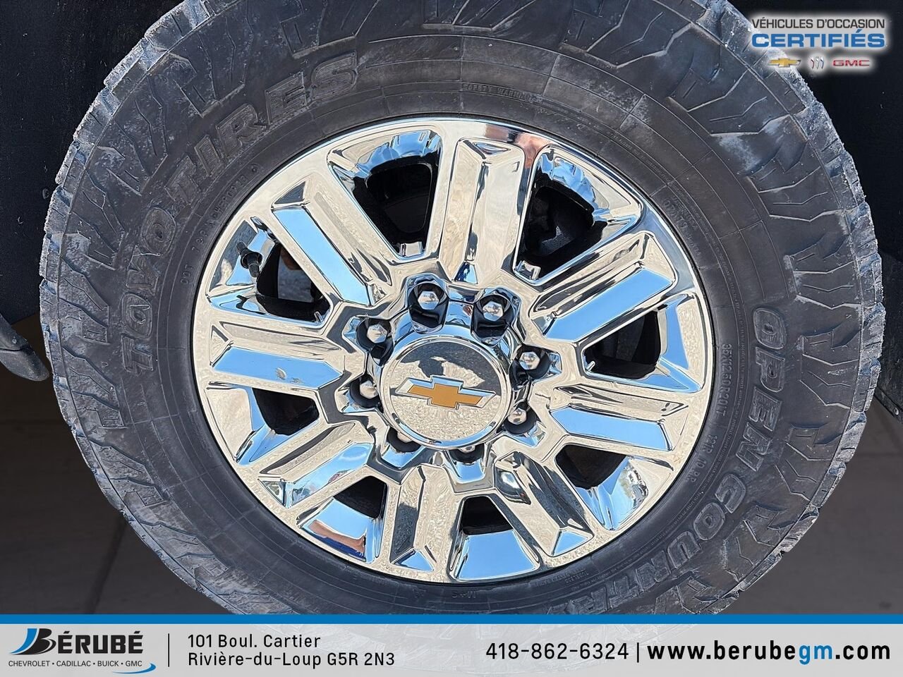 CHEVROLET SILVERADO 2500 CAISSE STANDARD DE 6 PIED High Country 2024 Noir Rivière-du-Loup - photo #5