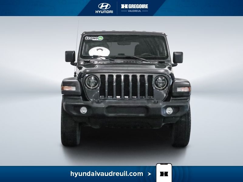 Jeep Wrangler Unlimited 2019 Gris Laval - photo #2