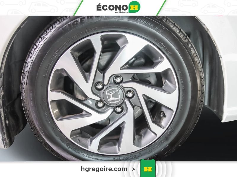 Honda Civic 730033A | SE AUTO A/C GR ELECT MAGS CAM RECUL BLUETOOTH 2018 Blanc Laval - photo #7