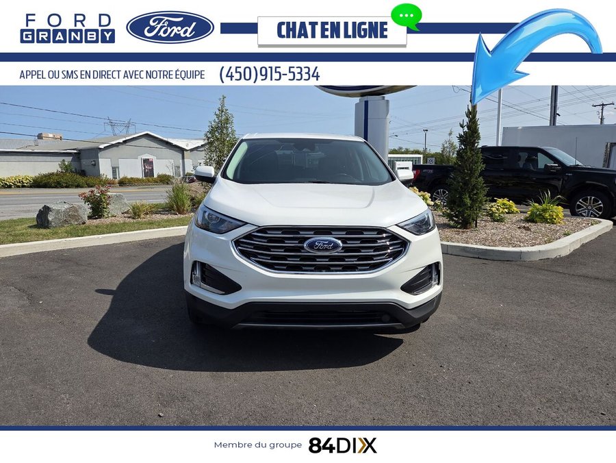 2022 Ford Edge White