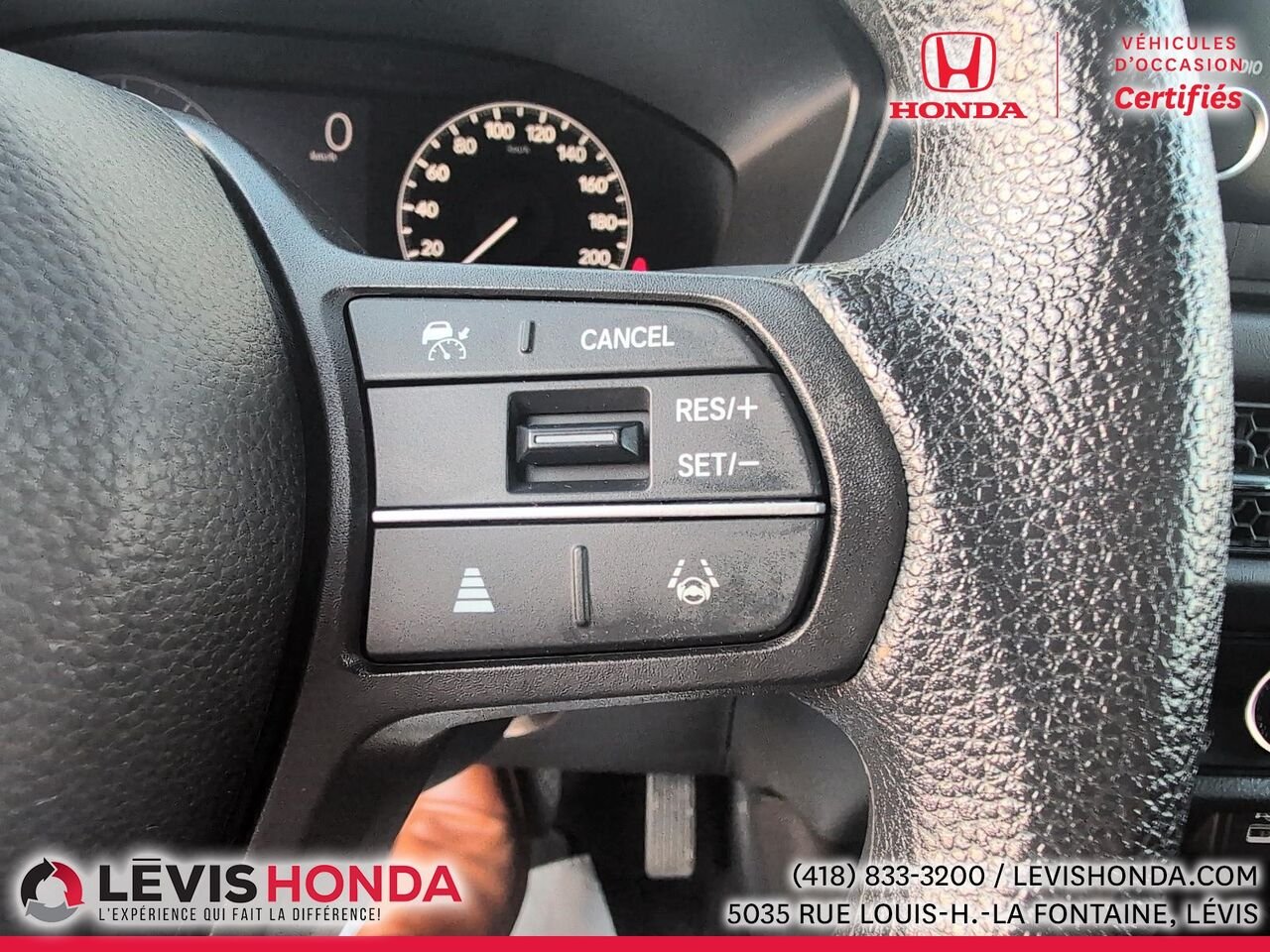 Honda HR-V LX AWD LX Traction Intégrale CVT 2023 Noir Lévis - photo #23