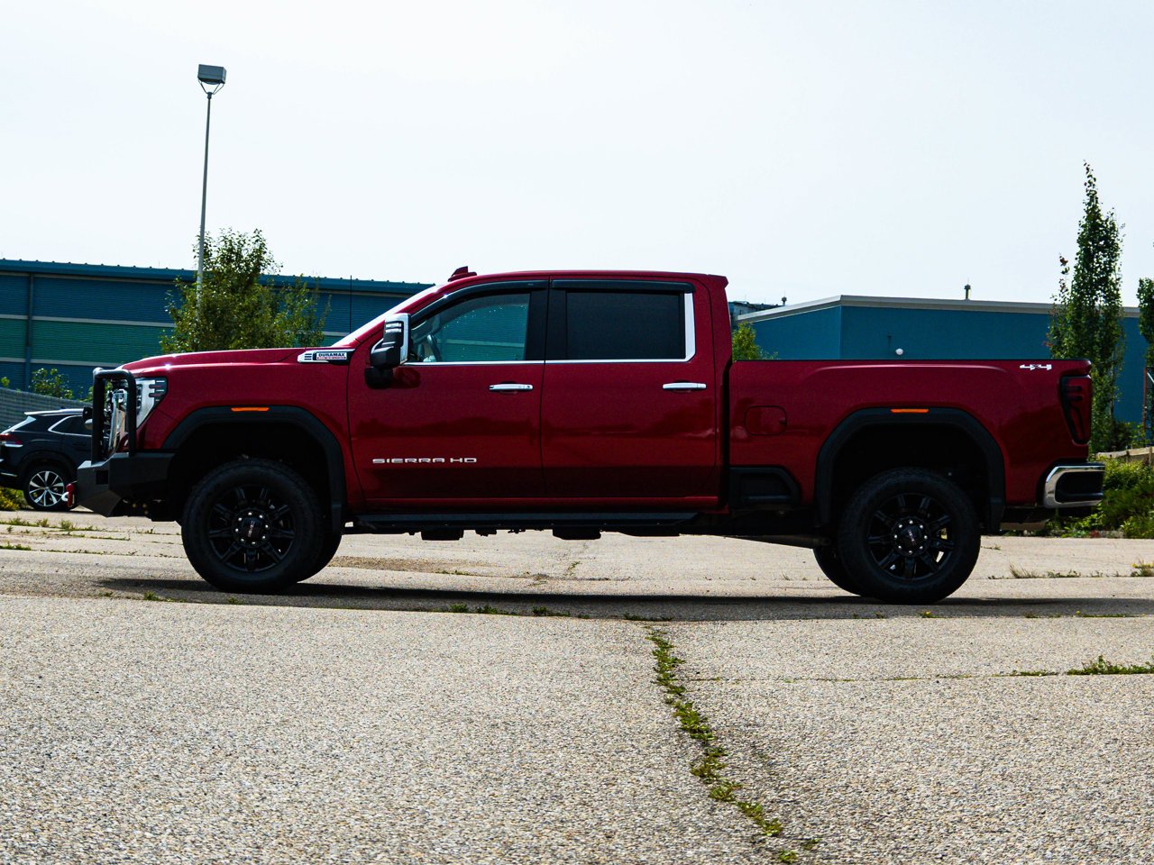 2025 GMC Sierra 3500HD 4WD Crew Cab 159 SLT Red Sherwood Park - photo #9
