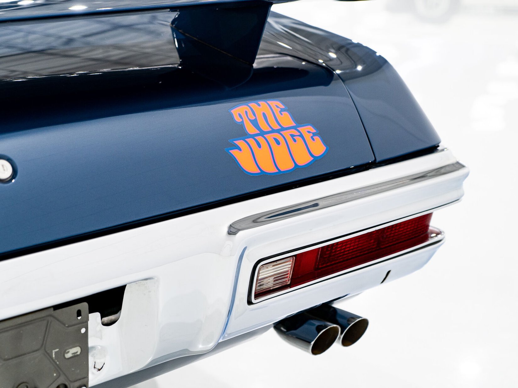 1970 Pontiac GTO The Judge Matching# Ram Air III 4-speed **PRIX EN USD** Blue Montreal - photo #39