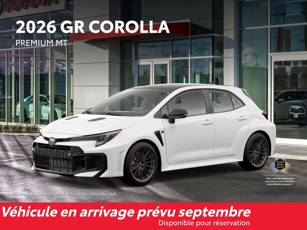 Toyota GR Corolla Premium 2026 Blanc Lac-Etchemin - photo #0