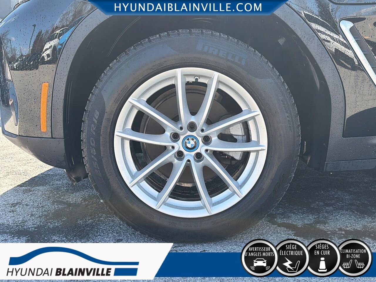 BMW X3 2022 Noir Blainville - photo #7
