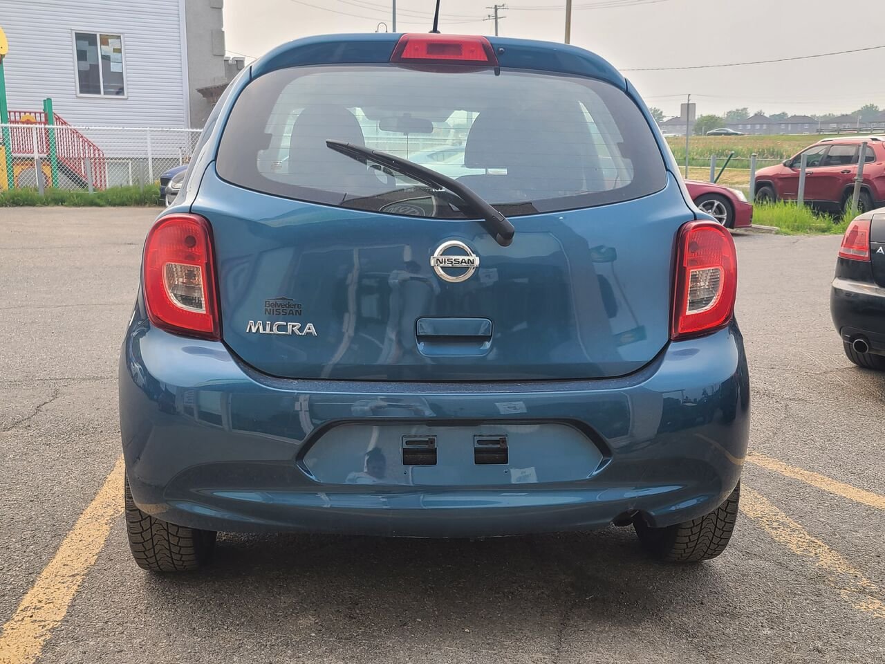 2017 nissan micra Green  - photo #5