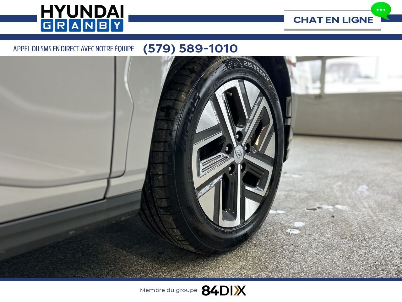 Hyundai Kona électrique 2023 Gris Granby - photo #9
