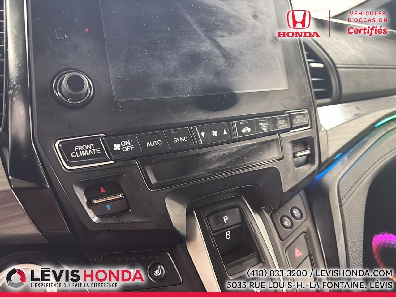 Honda Odyssey Black Edition Black Edition BA 2023 Blanc Lévis - photo #17
