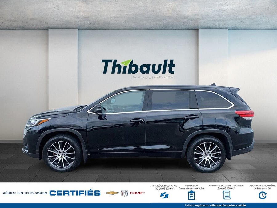 TOYOTA HIGHLANDER SE/XLE Traction intégrale 4 portes XLE 2017 Noir