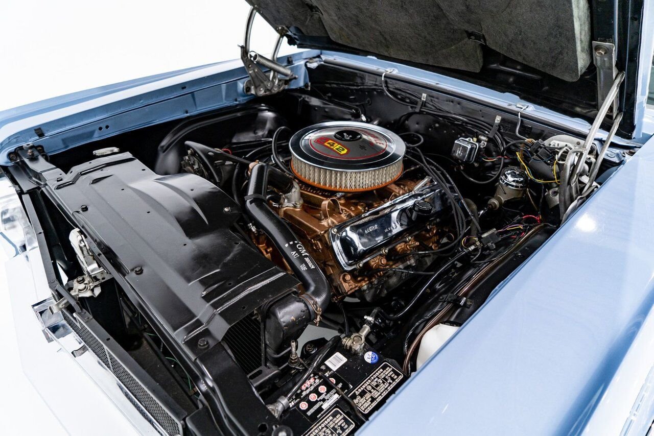 1966 Oldsmobile 442 PRIX EN USD | Matching# 400cu.in. 4-Speed Blue Montreal - photo #15