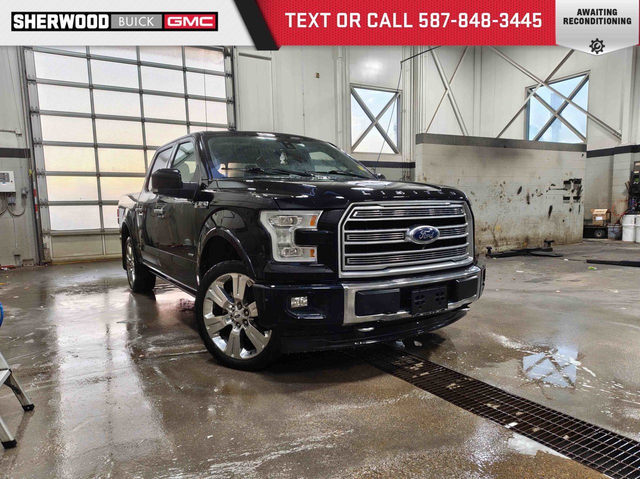2017 Ford F-150 4WD SuperCrew 145 Limited Black Sherwood Park - photo #0