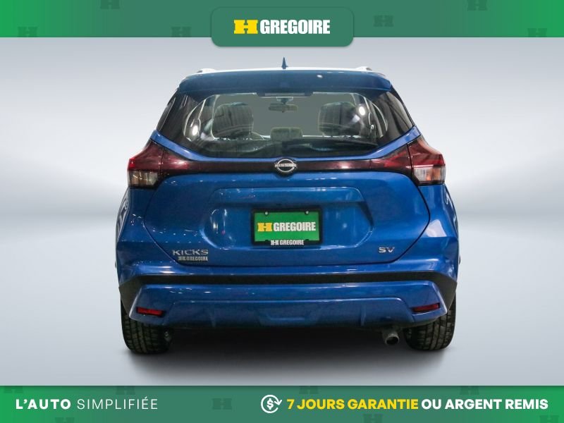 Nissan Kicks 729298 | SV AUTO A/C GR ELECT MAGS CAM RECUL BLUETOOTH 2022 Bleu Laval - photo #5