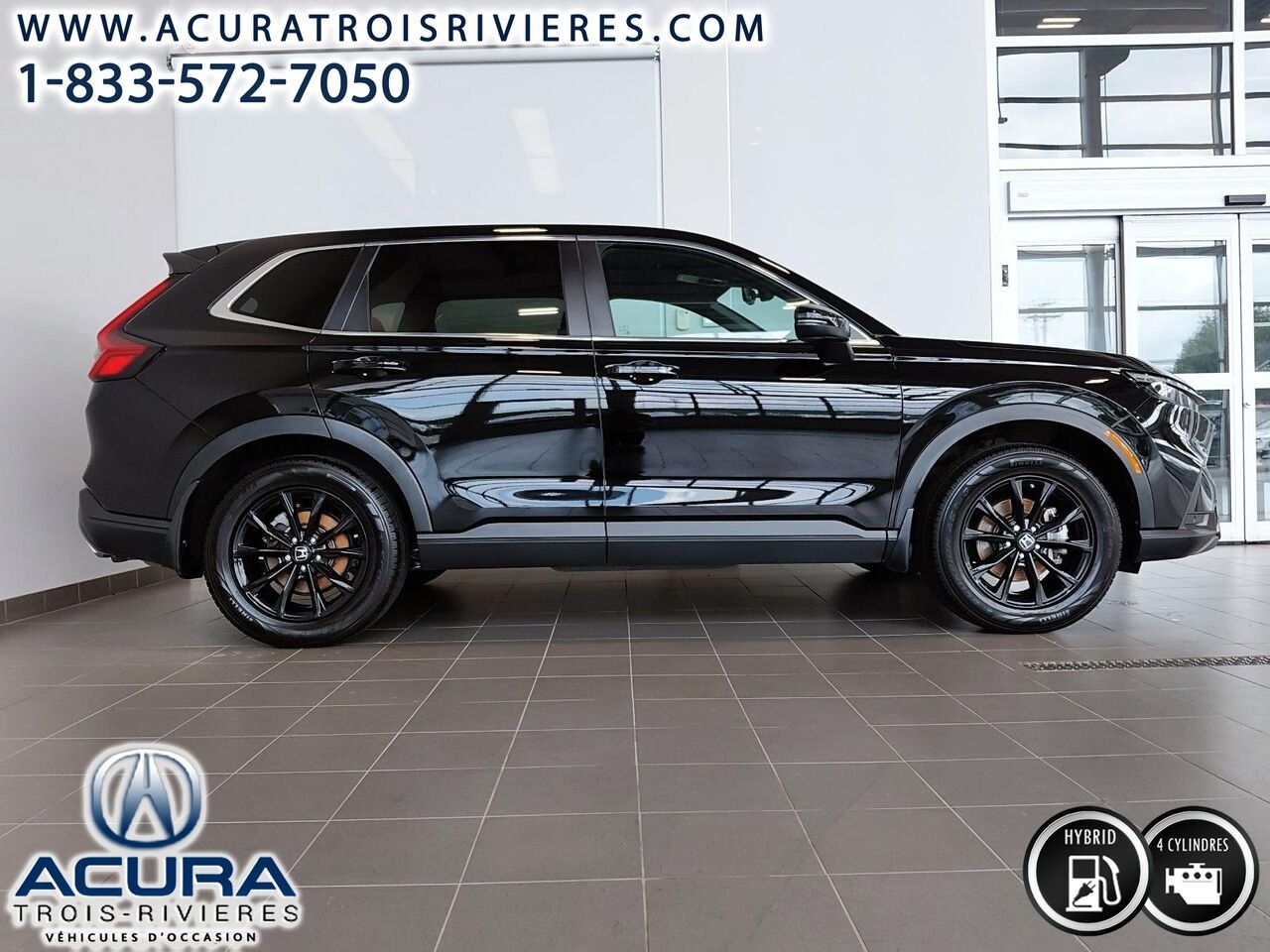 Honda CR-V HYBRIDE 2024 Noir Trois-Rivières - photo #2