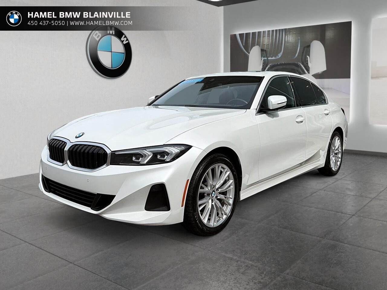 2023 BMW 3 Series 330i xDrive berline Amérique du Nord White Blainville - photo #0