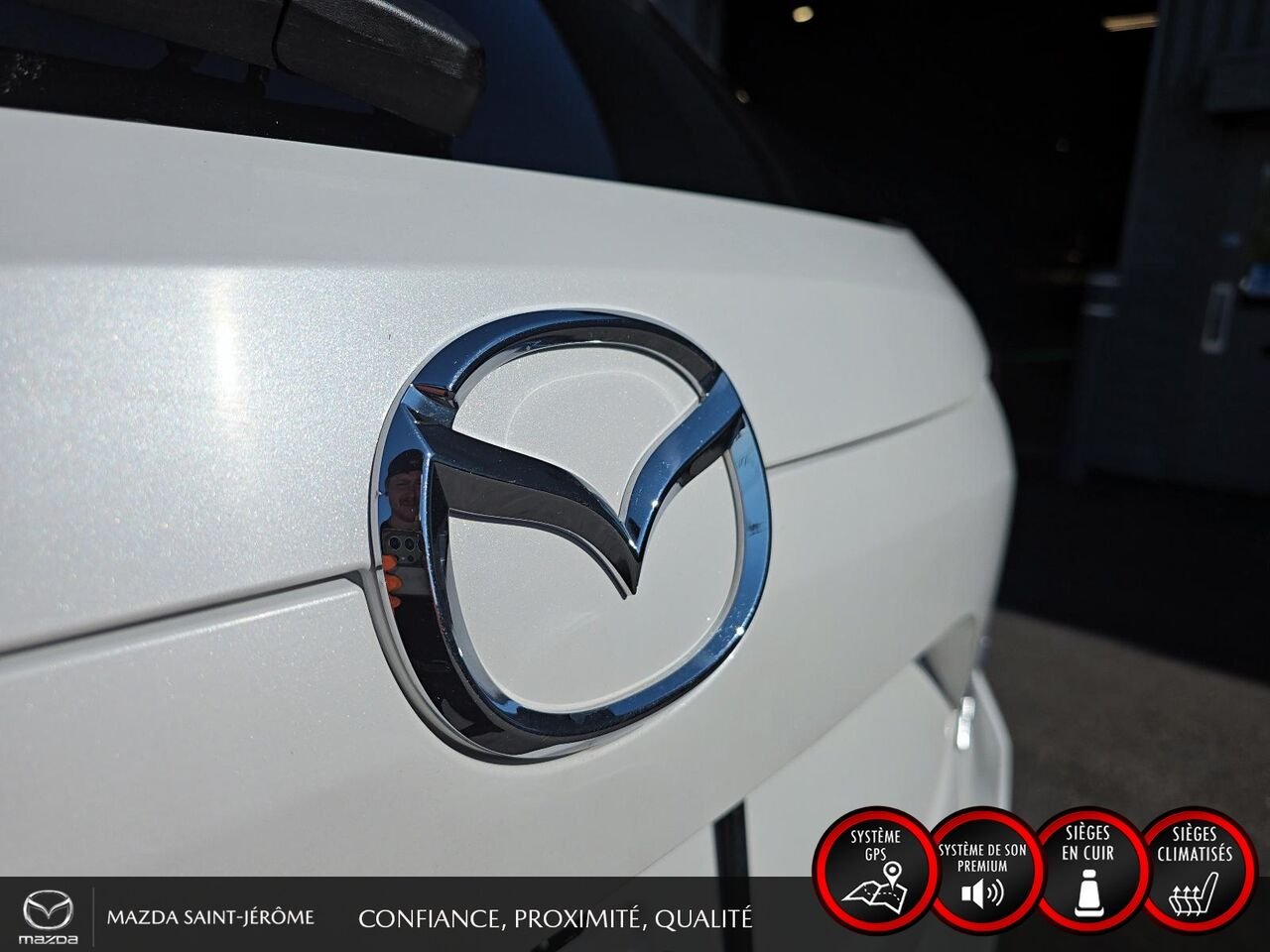 2019 Mazda CX-5 GT | TOIT OUVRANT | CUIR | AWD | White Saint-Jérôme - photo #7