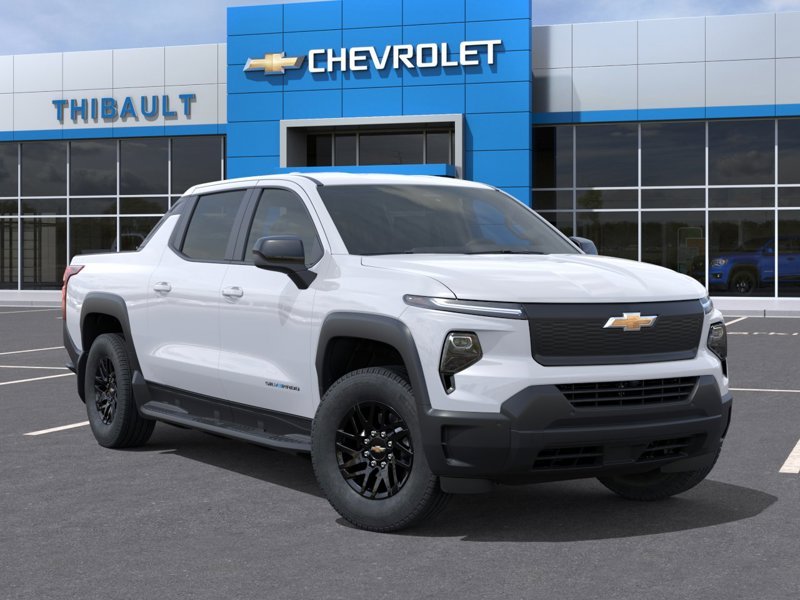 CHEVROLET SILVERADO EV WT à autonomie prolongée à cabine multiplace e4RM 2026 Blanc Sherbrooke - photo #6