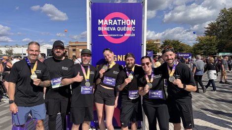 Boulevard Lexus au cœur du Marathon Beneva de Québec