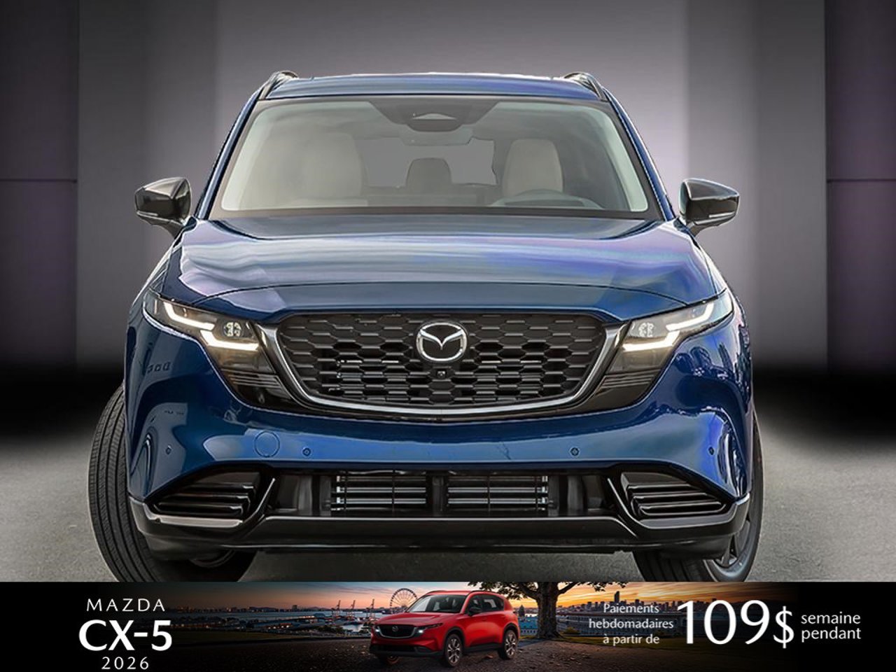 2026 Mazda CX-5 JM3KMDHA1T0184670 Navy Blue Mica Mirabel - photo #1