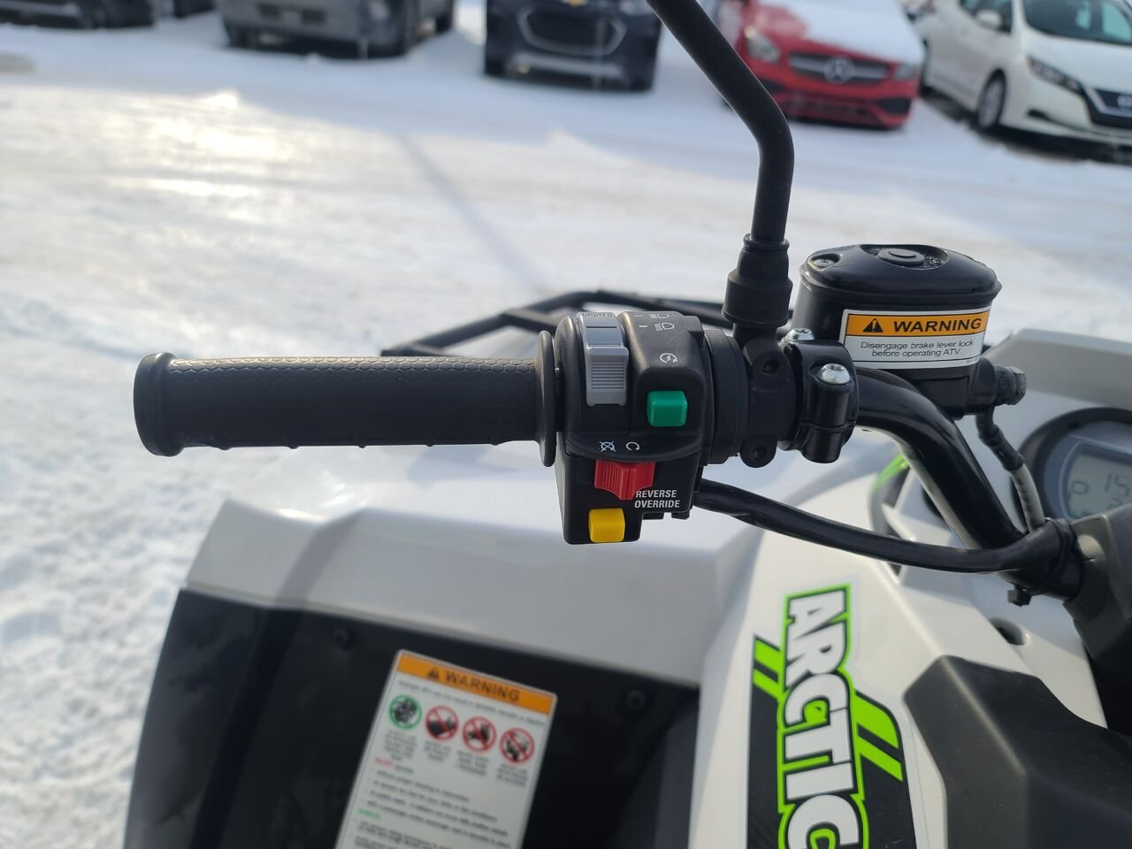 2023 Artic Cat Alterra 600 White  - photo #11