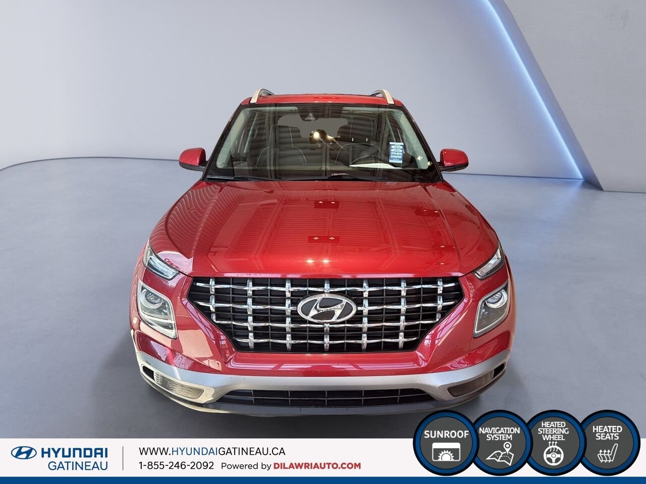 Hyundai Venue 2020 Rouge Gatineau - photo #1