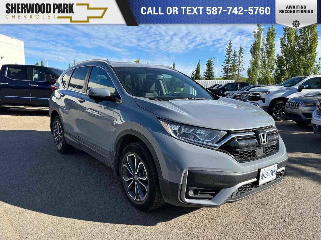 2021 Honda CR-V EX-L AWD Grey Sherwood Park - photo #0