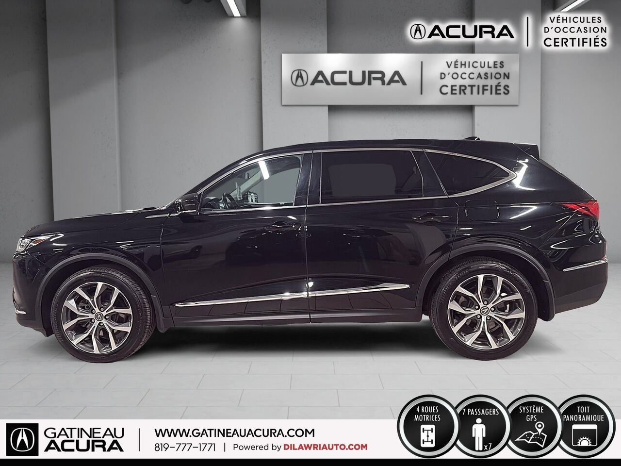 2024 Acura MDX Tech SH-AWD Black Gatineau - photo #21