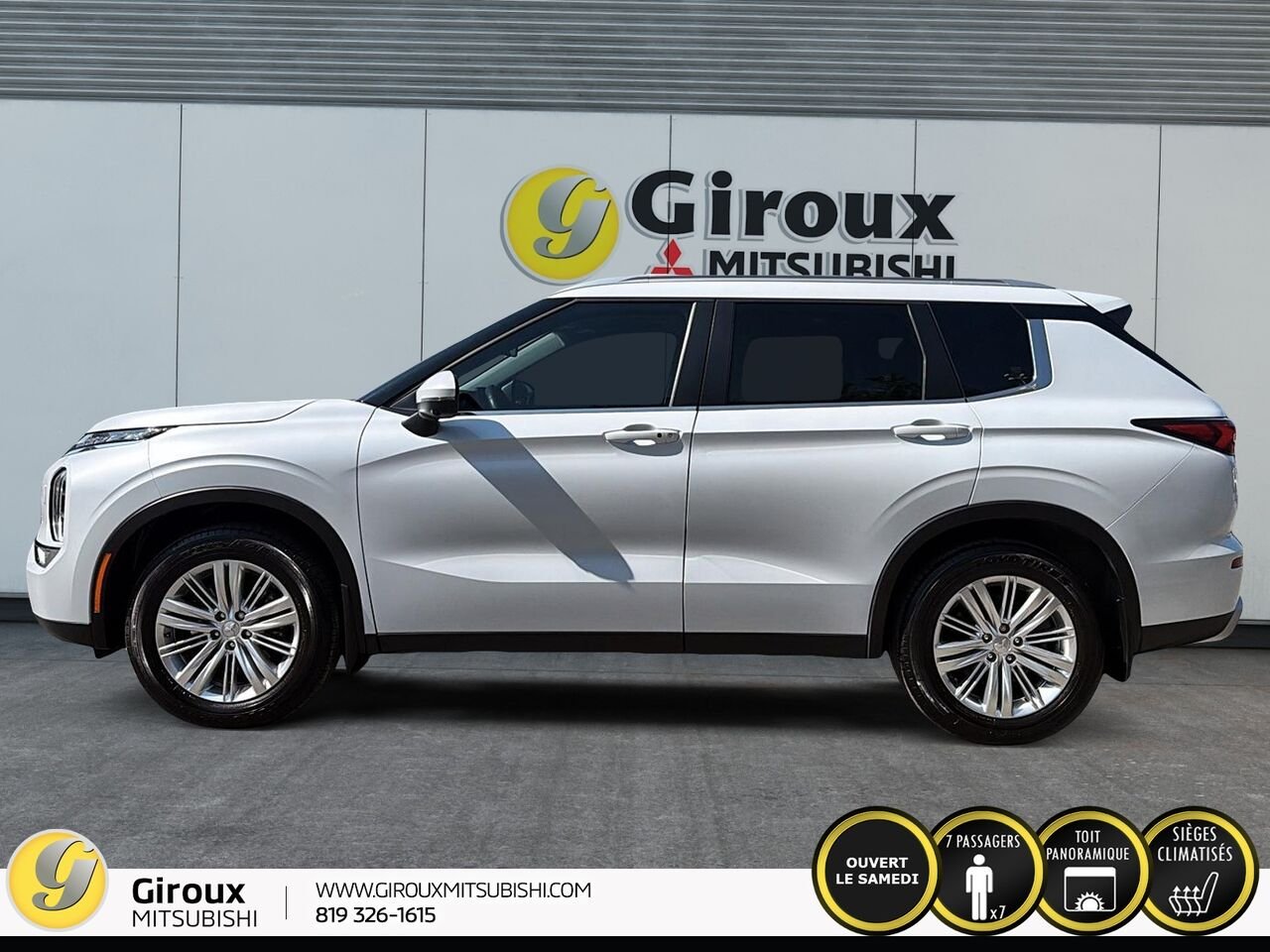 MITSUBISHI OUTLANDER 2024 Blanc Sainte-Agathe-des-Monts - photo #4
