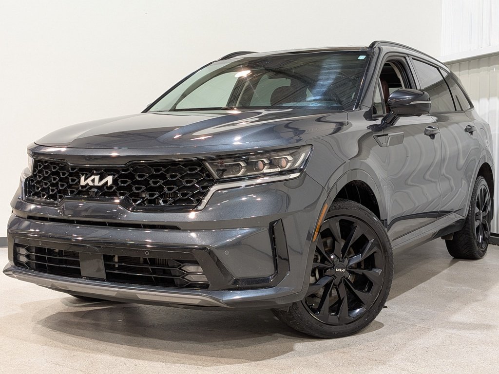 Kia Sorento SX AWD w/Burgundy Leather 2022 Gris Val-David - photo #0