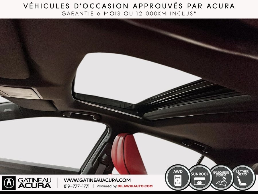 Acura TLX *** CLEAN CARFAX + BAS KILOMÉTRAGE *** 2020 Gris