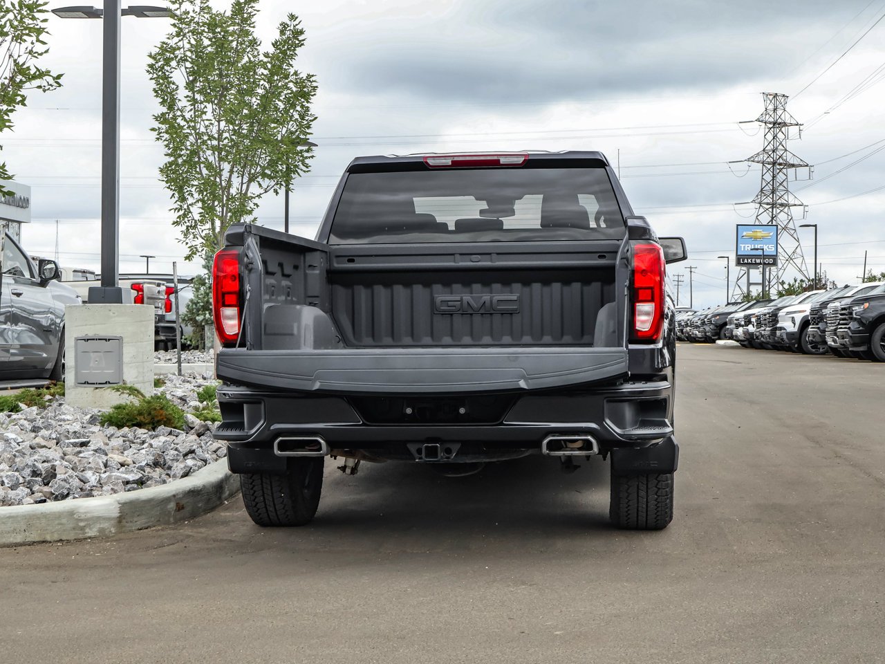 2024 GMC Sierra 1500 4WD Crew Cab 147 Elevation Grey Sherwood Park - photo #8