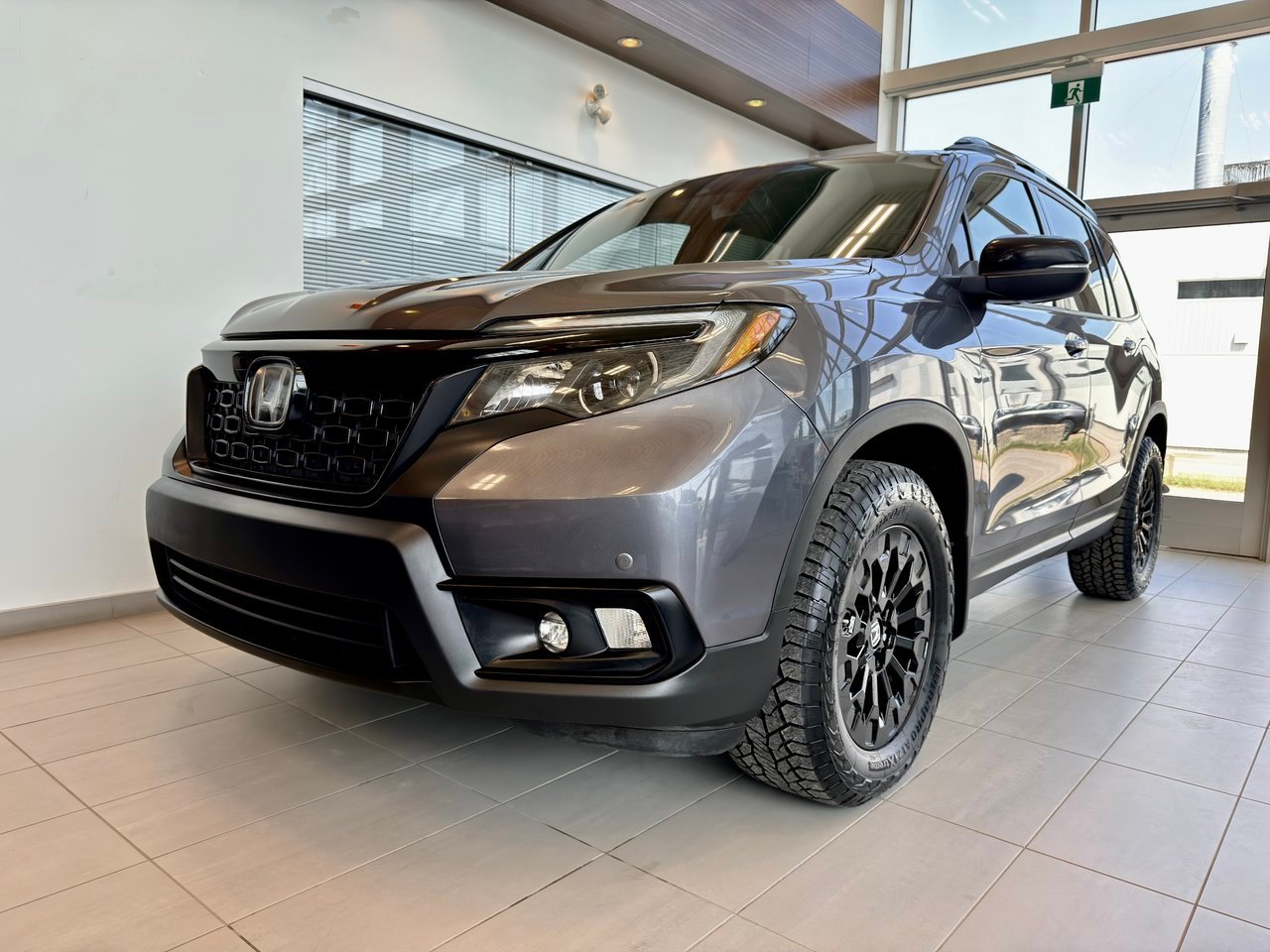 Honda Passport 2020 Gris Notre-Dame-des-Prairies - photo #3