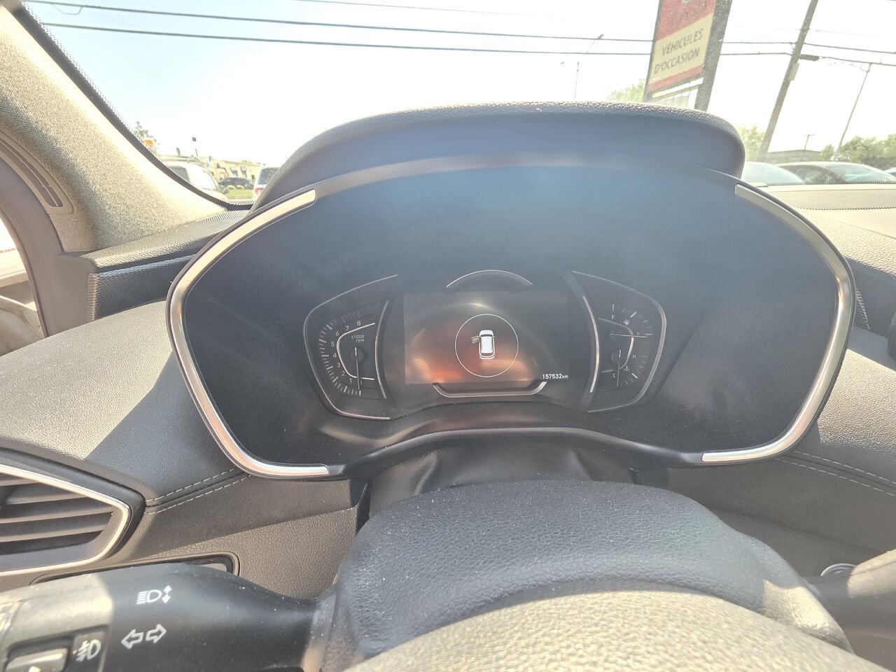 2019 Hyundai Santa Fe White  - photo #12