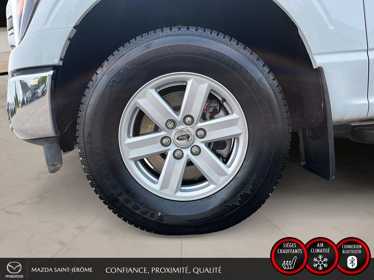 Ford F-150 XLT SUPERCREW | 4X4 | GROUPE REMORQUAGE | 3.5L ECOBOOST | 2023 Blanc Saint-Jérôme - photo #12