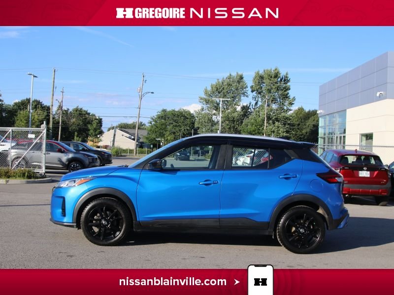 Nissan Kicks BE6271 | SV BAS KM 0 ACCIDENT À PARTIR DE 2,99% 2023 Bleu Laval - photo #4