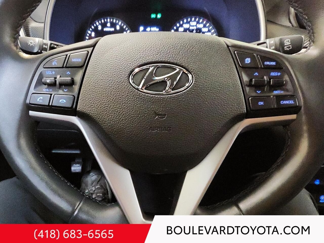 Hyundai Tucson 100146B-38 | PREFERRED 2021 Blanc Québec - photo #9