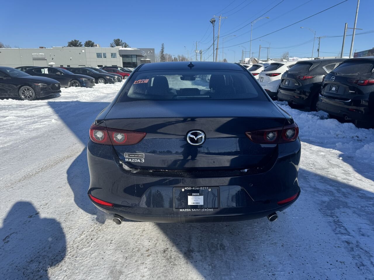 2026 MAZDA Mazda3 GT TA Deep Crystal Blue Mica Saint-Jérôme - photo #5