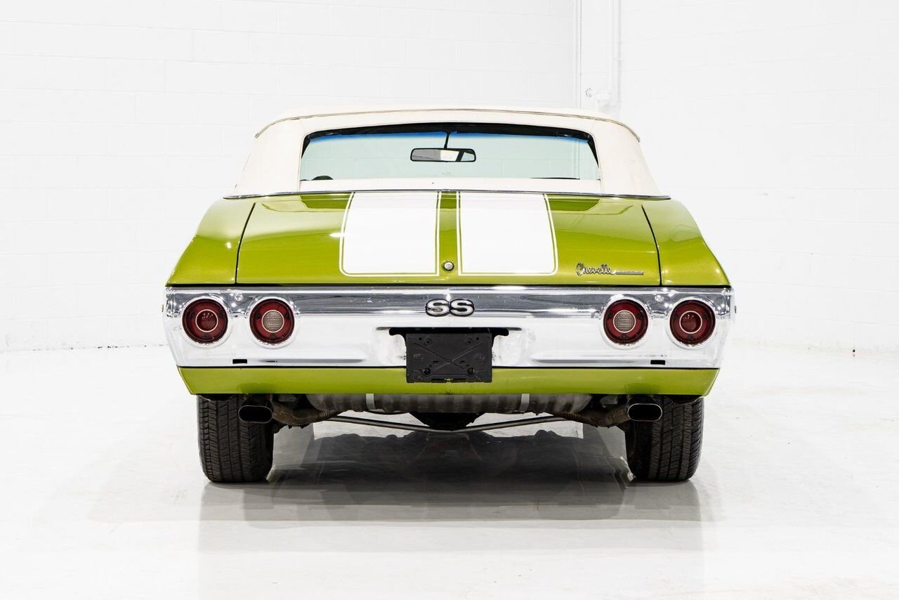 Chevrolet Chevelle SS Matching numbers 454 LS5 4-speed 1971 Vert Montréal - photo #60