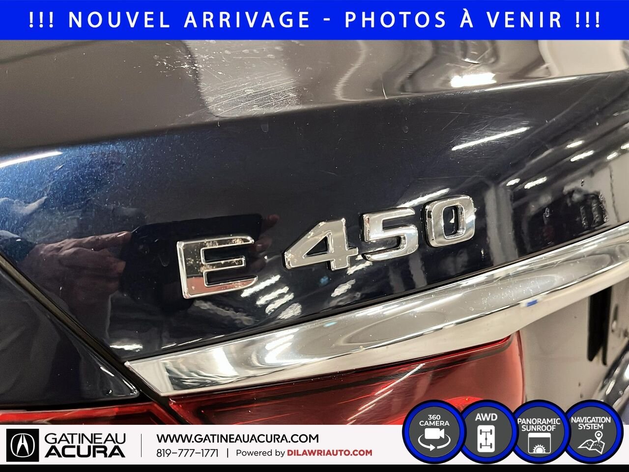Mercedes-Benz Classe-E E 450 4MATIC 2021 Bleu Ottawa & Gatineau - photo #6